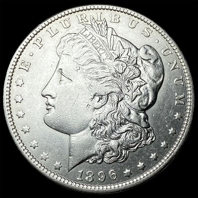 1896-O Silver Morgan Dollar ABOUT UNCIRCULATED. 1896-O Silver Morgan Dollar ABOUT UNCIRCULATED