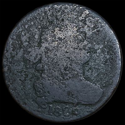 1806 Draped Bust Half Cent NICELY CIRCULATED