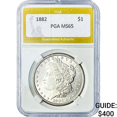 1882 Morgan Silver Dollar PGA MS64