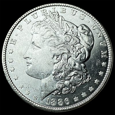 1886 Morgan Silver Dollar CHOICE BU