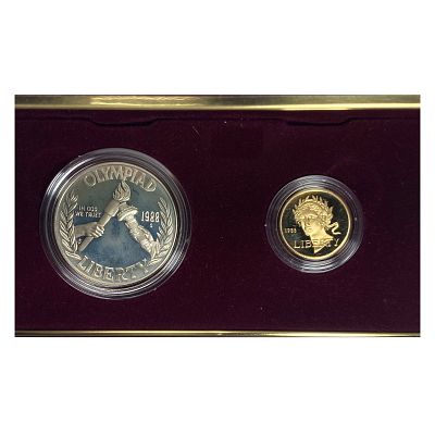 1988 U.S. Mint Proof Olympic Coins