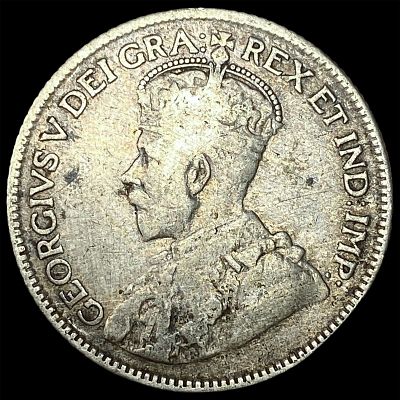 1936 Canada Silver 25 Cents LIGHTLY CIRCULATED. 1936 Canada Silver 25 Cents LIGHTLY CIRCULATED