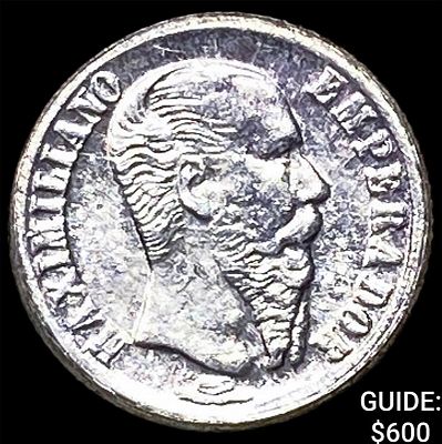1865 Mexico Maximilian Fantasy Issue Token