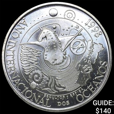1998 Portugal SIlver 1000 Escudos