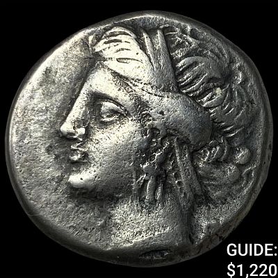 Greek Calabria Tarentun 302-281 BC Silver Stater