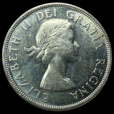 1958 Canada Silver Dollar UNCIRCULATED