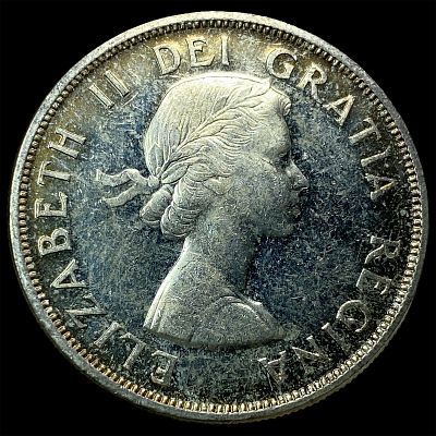 1958 Silver Dollar Canada UNCIRCULATED