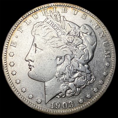 1903-S Silver Morgan Dollar LIGHTLY CIRCULATED. 1903-S Silver Morgan Dollar LIGHTLY CIRCULATED