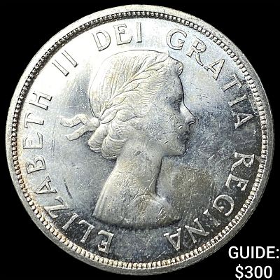 1955 Canada SIlver Dollar