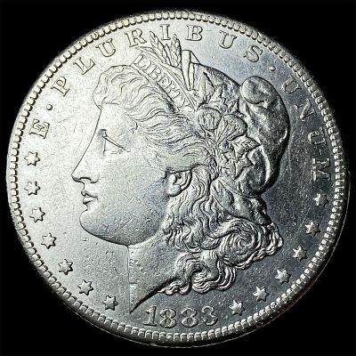 1883-S Silver Morgan Dollar CLOSELY UNCIRCULATED. 1883-S Silver Morgan Dollar CLOSELY UNCIRCULATED
