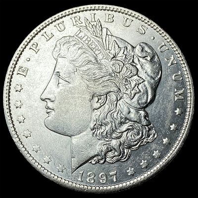 1897-O Silver Morgan Dollar CHOICE AU