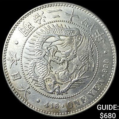 1891 Japan Silver 1 Yen