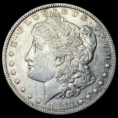 1899 Morgan Silver Dollar NEARLY UNCIRCULATED
