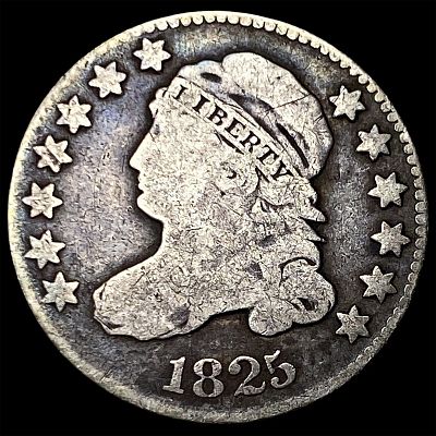 1825 Capped Bust Dime NICELY CIRCULATED