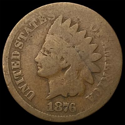 1876 Indian Head Cent NICELY CIRCULATED