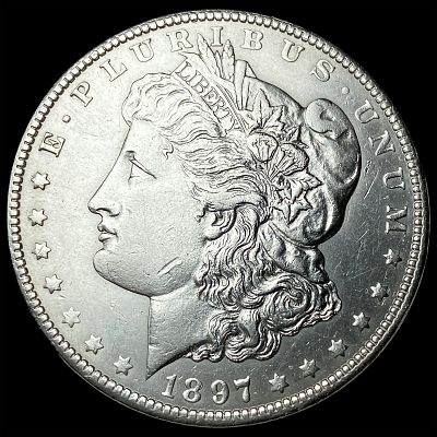 1897-O Silver Morgan Dollar CHOICE AU