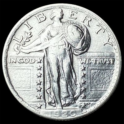 1920 Standing Liberty Quarter CLOSELY UNCIRCULATED. 1920 Standing Liberty Quarter CLOSELY 
