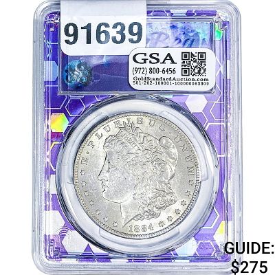 1884-O Morgan Silver Dollar PCGS MS63