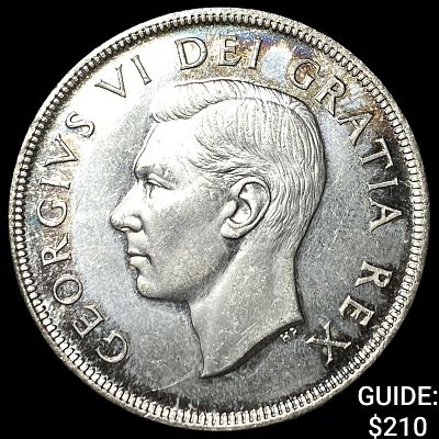 1950 Canada Silver Dollar