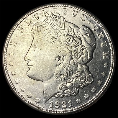 1921-S Silver Morgan Dollar CHOICE AU