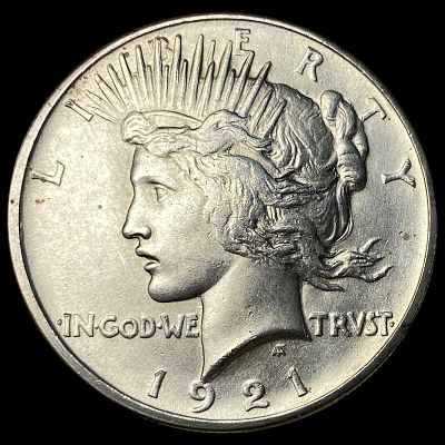 1921 Silver Peace Dollar UNCIRCULATED