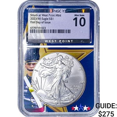 2023 Silver Eagle NGC MS10