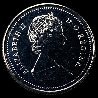 1988 Canada Nickel 10 Cents