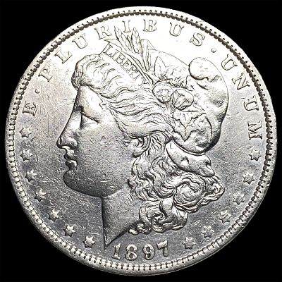 1897-O Morgan Silver Dollar CLOSELY UNCIRCULATED