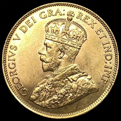 1912 Canada .4838oz Gold 10 Dollars UNCIRCULATED