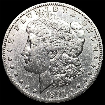 1897-O Silver Morgan Dollar CLOSELY UNCIRCULATED