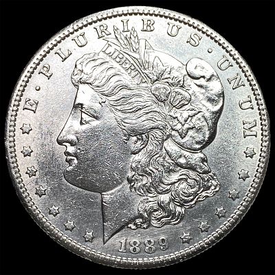 1889-S Silver Morgan Dollar CLOSELY UNCIRCULATED