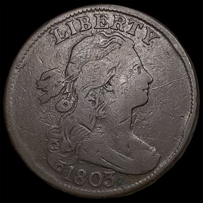 1803 Draped Bust Large Cent LIGHTLY CIRCULATED