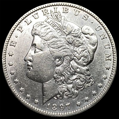 1897-O Silver Morgan Dollar CLOSELY UNCIRCULATED