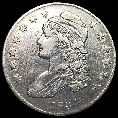 1834 Capped Bust Half Dollar CLOSELY UNCIRCULATED