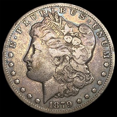 1879-CC Silver Morgan Dollar LIGHTLY CIRCULATED