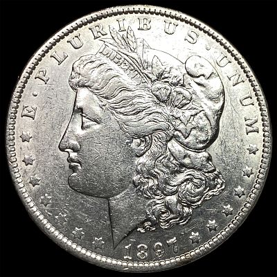 1897-O Silver Morgan Dollar CLOSELY UNCIRCULATED