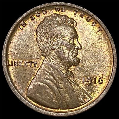 1916 Lincoln Wheat Cent CHOICE BU