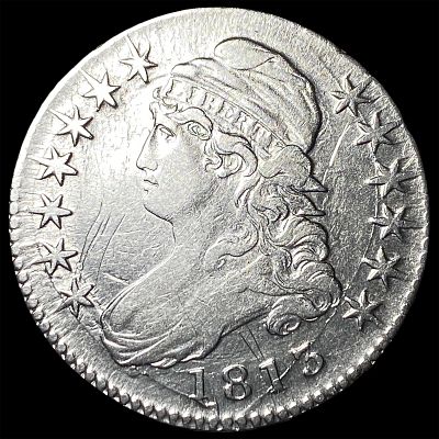 1813 Silver Capped Bust Half Dollar LIGHTLY CIRCULATED