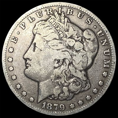 1879-CC Silver Morgan Dollar LIGHTLY CIRCULATED