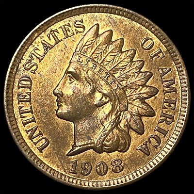 1908 Indian Head Cent UNCIRCULATED