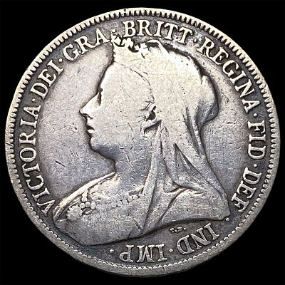 1895 Great Britain Silver 1 Shilling