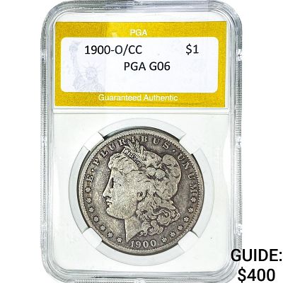 1900-O/CC Morgan Silver Dollar PGA G06
