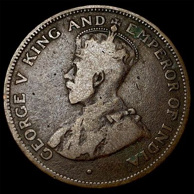 1924 British Honduras Copper 1 Cent