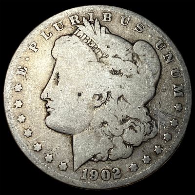 1902-S Silver Morgan Dollar NICELY CIRCULATED