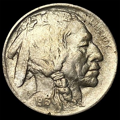 1913 Type 1 Buffalo Nickel CHOICE BU