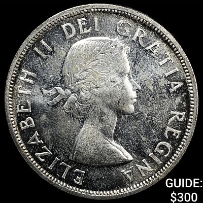 1955 Canada Silver Dollar