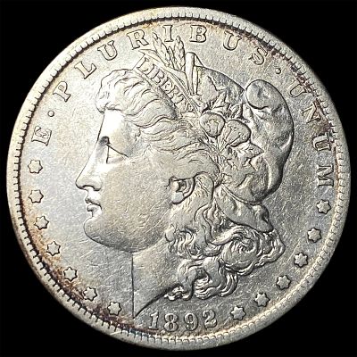 1892-S Silver Morgan Dollar NEARLY UNCIRCULATED