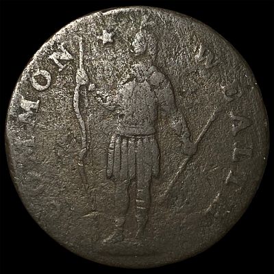 1788 Massachusetts Colonial Copper LIGHTLY CIRCULATED