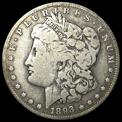 1893-O Silver Morgan Dollar NICELY CIRCULATED
