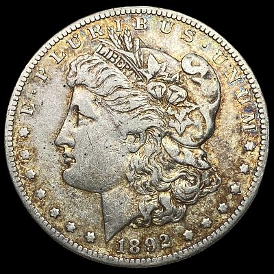 1892-S Silver Morgan Dollar NEARLY UNCIRCULATED